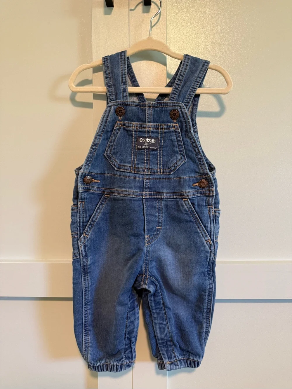 OshKosh B'gosh Denim Blue Kids Overalls